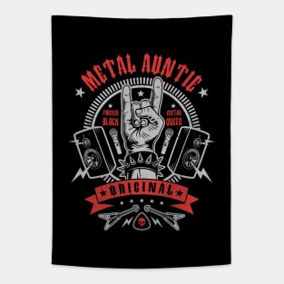 Metal Auntie Tapestry