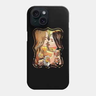 Lady Sam and Mon the love that defines us Phone Case