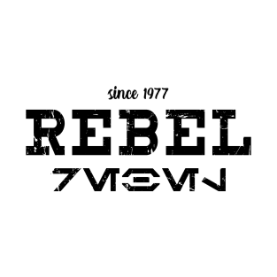 REBEL Streetwear BLACK T-Shirt