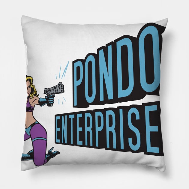 Pondo Enterprises Logo Pillow by Pondo Enterprises