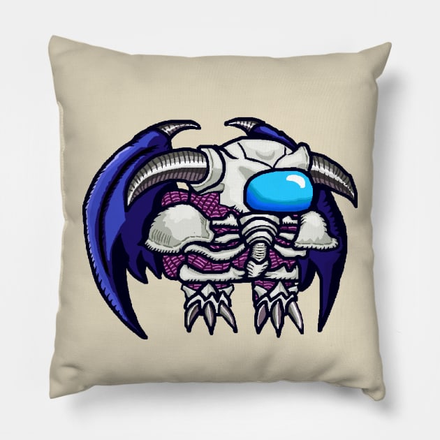 Suspicious Skull Monster Pillow by Flex Unlimited