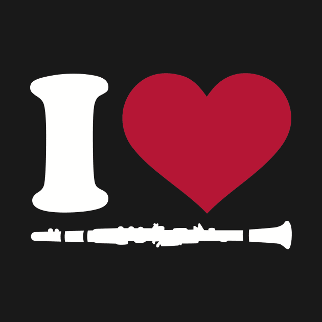 I love Clarinet by Designzz