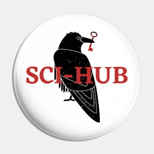 Sci-Hub logo Pin