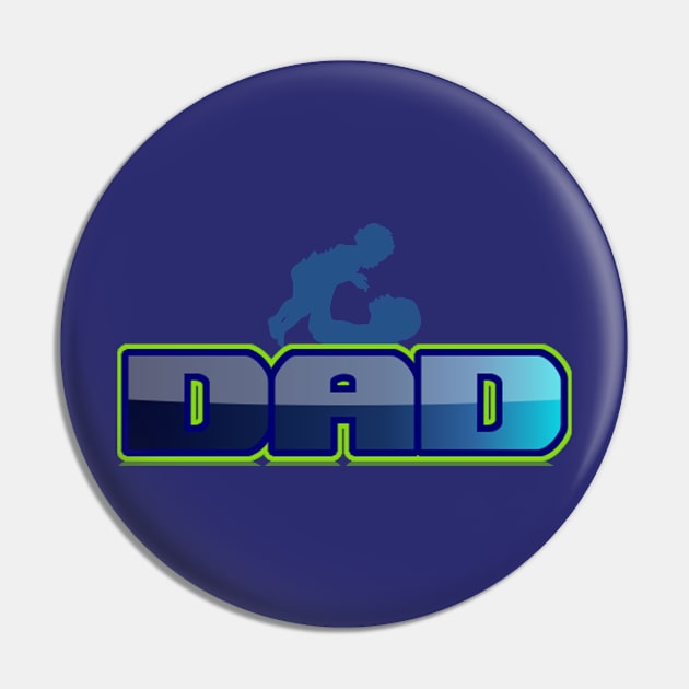 DAD T-SHIRT Pin by Merch Designs TM