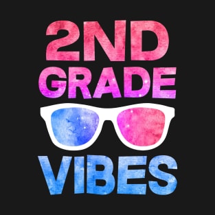 2nd Grade Vibes First Day Of School Back To School T-Shirt