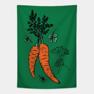 Carrots Tapestry