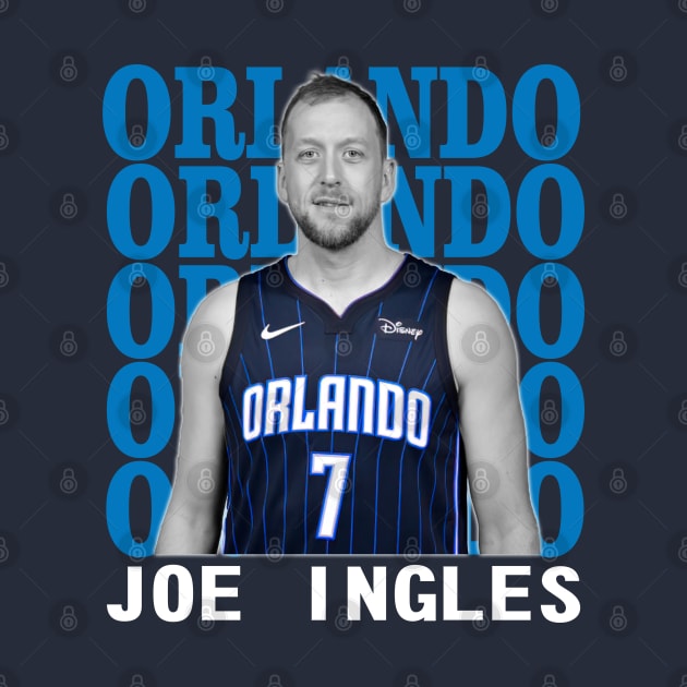 Orlando Magic Joe Ingles 7 by Thejockandnerd