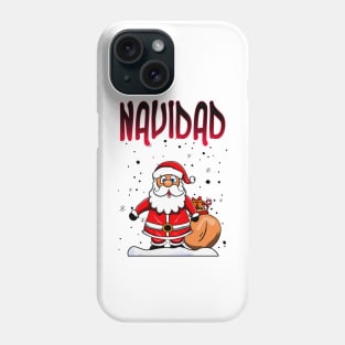 Feliz Navidad Matching Couple Sweaters Phone Case