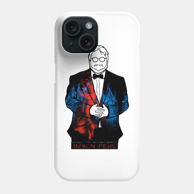 Guillermo Del Toro portrait (Crimson Peak) Phone Case by Youre-So-Punny