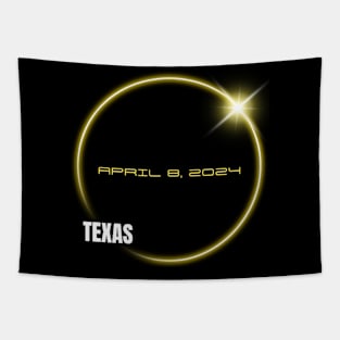 Totality 04 08 24 Total Solar Eclipse 2024 TEXAS Tapestry