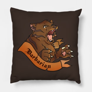 Kitty Classes - Barbarian Pillow