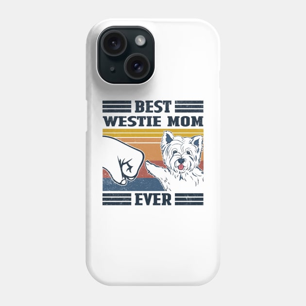 Best Westie Mom Ever Phone Case by mia_me
