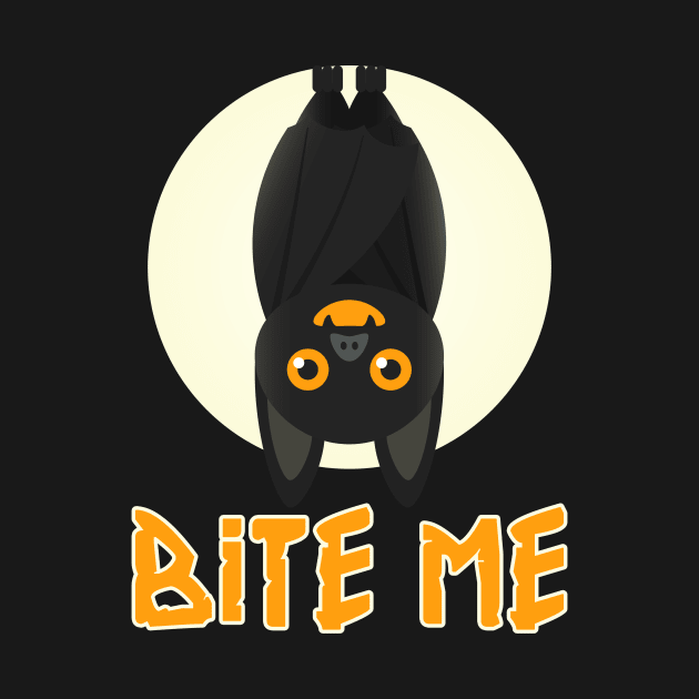 Funny Cute Bat Halloween kids T-Shirt by Trendy_Designs
