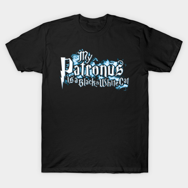 My Patronus Is A Black White Cat Blackandwhitecat T Shirt