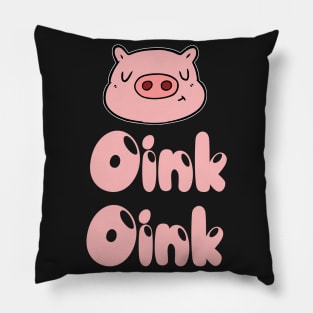 Oink Oink Year Of The Pig 2019 T-Shirt Lunar New Y Pillow