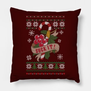 Christmas 2020 - Suck it! Pillow