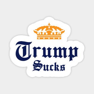 Trump Sucks Corona logomash Magnet