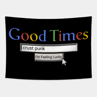 Good Times Crust Punk Tapestry