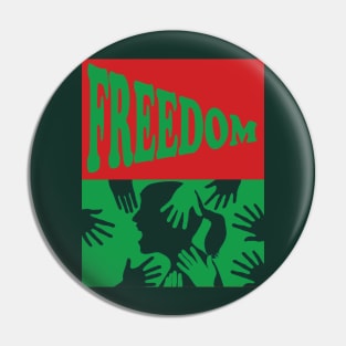 FREEDOM BELARUS PROTEST Pin