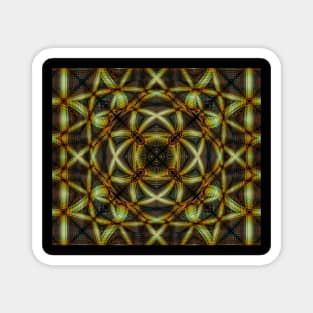 Symmetrical pattern Magnet