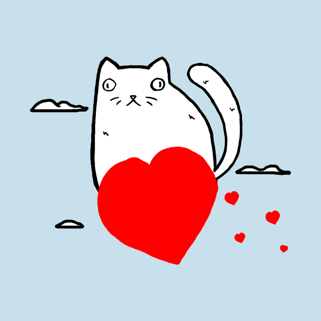 Rasabi Cat - Heart Ride by rasabi