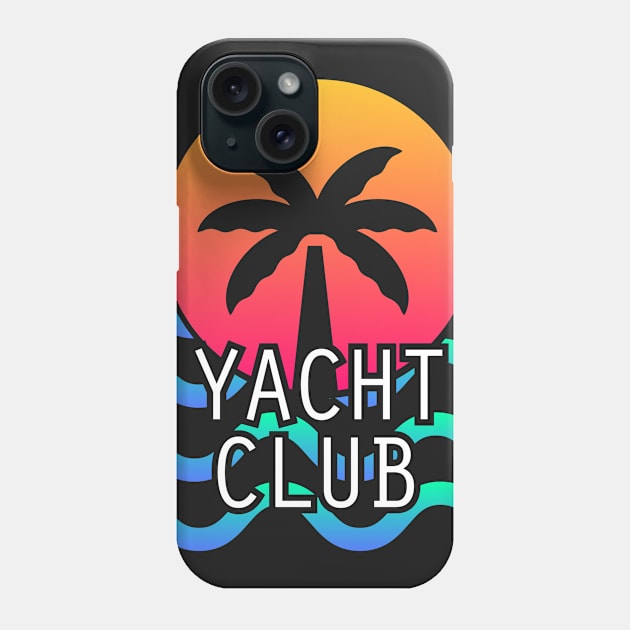 YACHT CLUB - Aesthetic Vaporwave Vibes Phone Case by MeatMan