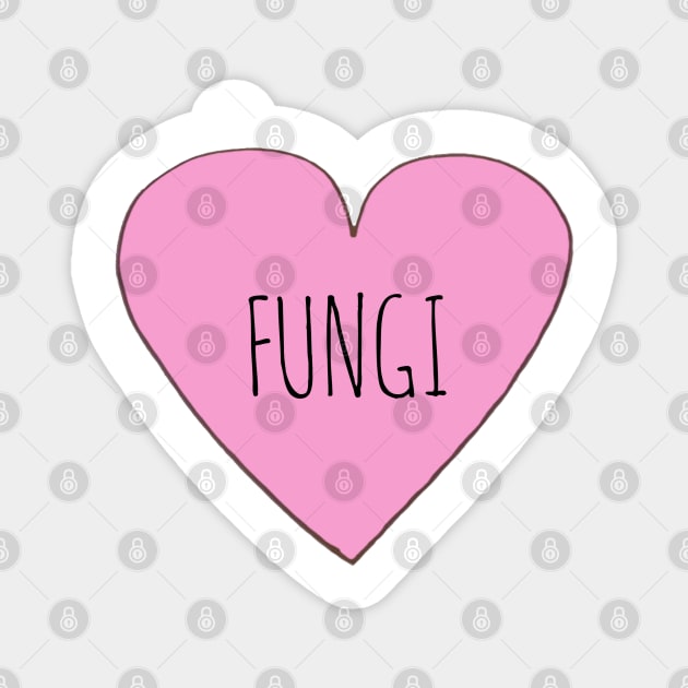 Love Fungi Magnet by wanungara