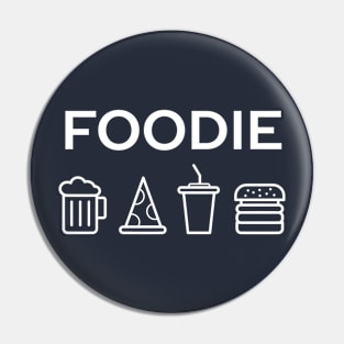 Cool Foodie T-Shirt Pin