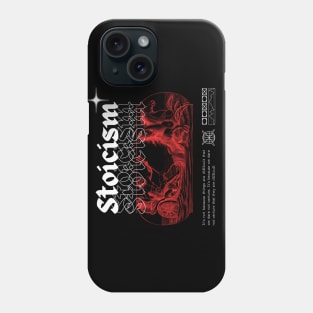 Aesthetic Stoicism Shirt Phone Case