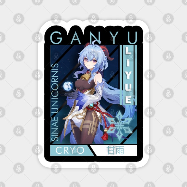 Ganyu Magnet by Nifty Store