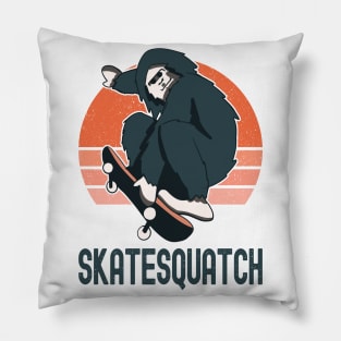 SkateSquatch Pillow