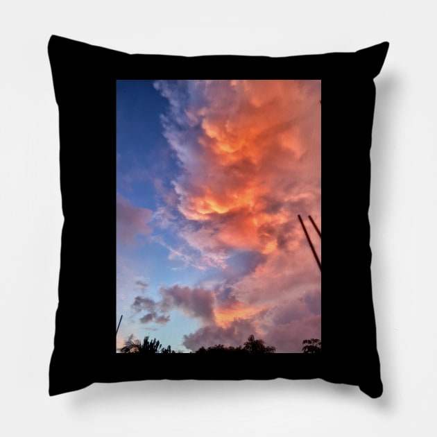 Colorful Sky Pillow by DAVT