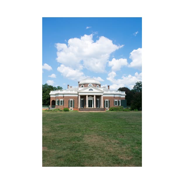 Monticello, Virginia, USA by searchlight