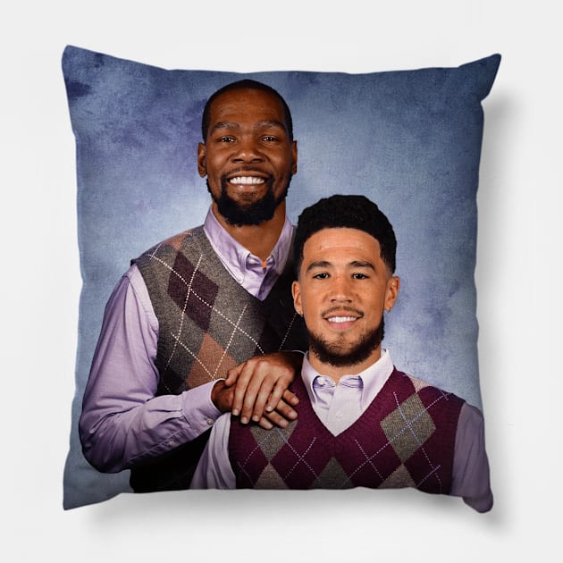 KD and Book Pillow by Buff Geeks Art