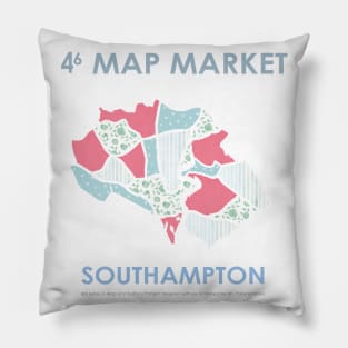 Southampton Map - Full Size Pillow