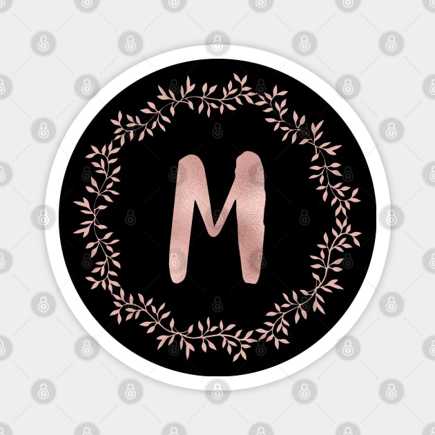 MysticMagpie Rose Gold Monogram A T-Shirt