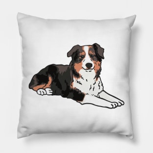 Australian Shepherd Dog Pillow