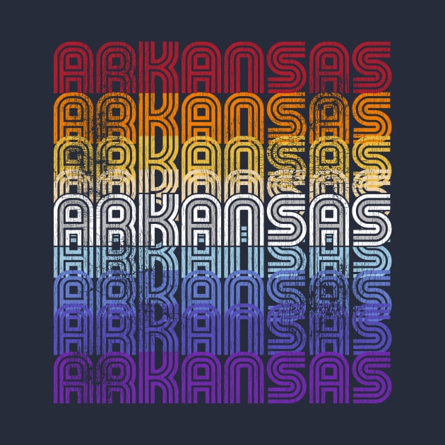 Arkansas 70s Groove by rt-shirts