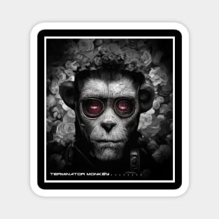 terminator monkey Magnet