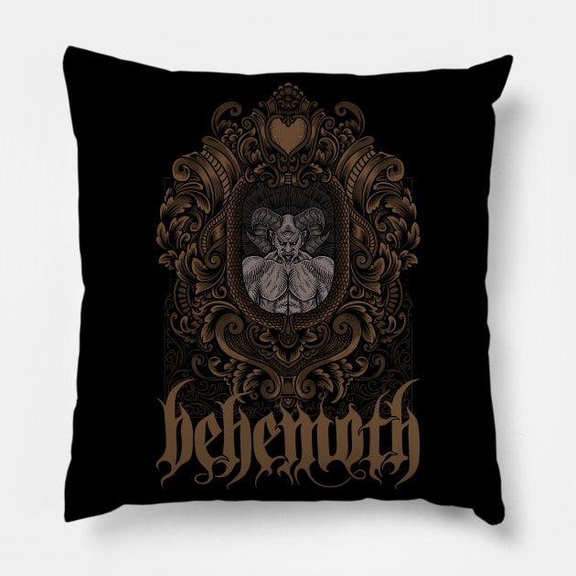 behemoth extreme metal Pillow by wiswisna