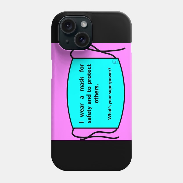 mask superpower Phone Case by callalexi
