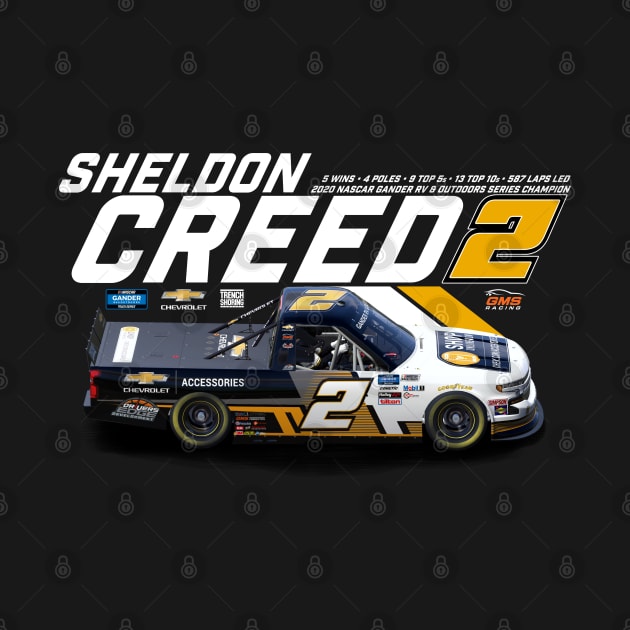 Sheldon Creed Champion 2020 (dark colors) by Sway Bar Designs