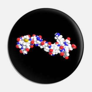 Beta Endorphin Molecule Chemistry Pin