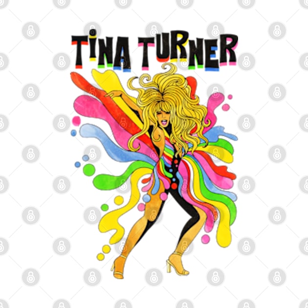 Tina Turner "Queen of Rock n Roll" by SKULLBERRY