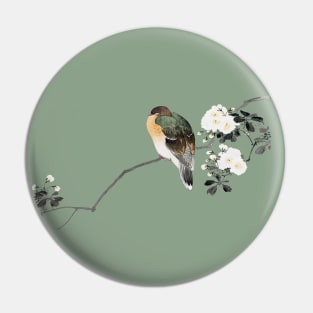 Japanese Bird Pin