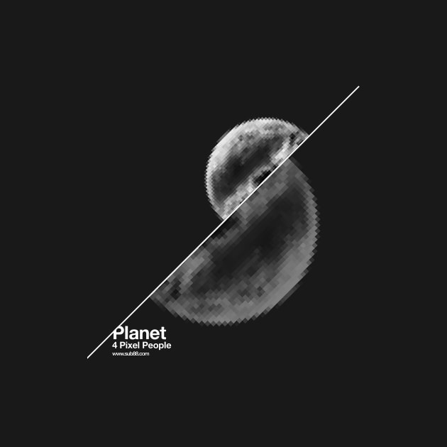 Planet 4 pixel people by sub88