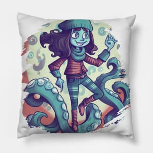 Ruby Gillman Teenage Kraken Pillow