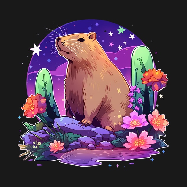 capybara by piratesnow