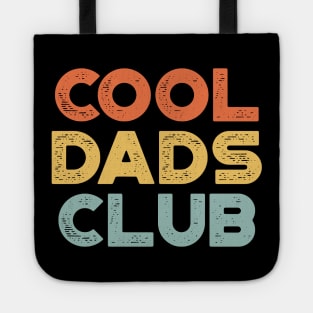 Cool Dads Club Funny Vintage Retro (Sunset) Tote