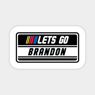 Lets Go Brandon Nascar Magnet